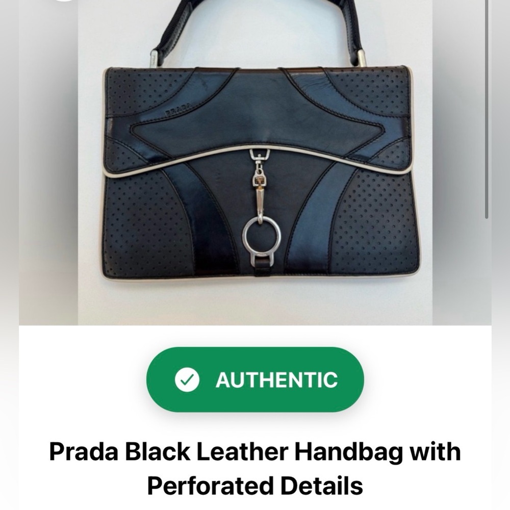 Rare Archival Prada 1990s Vitello Driver Bag - Collector’s Piece - Picture 2 of 16